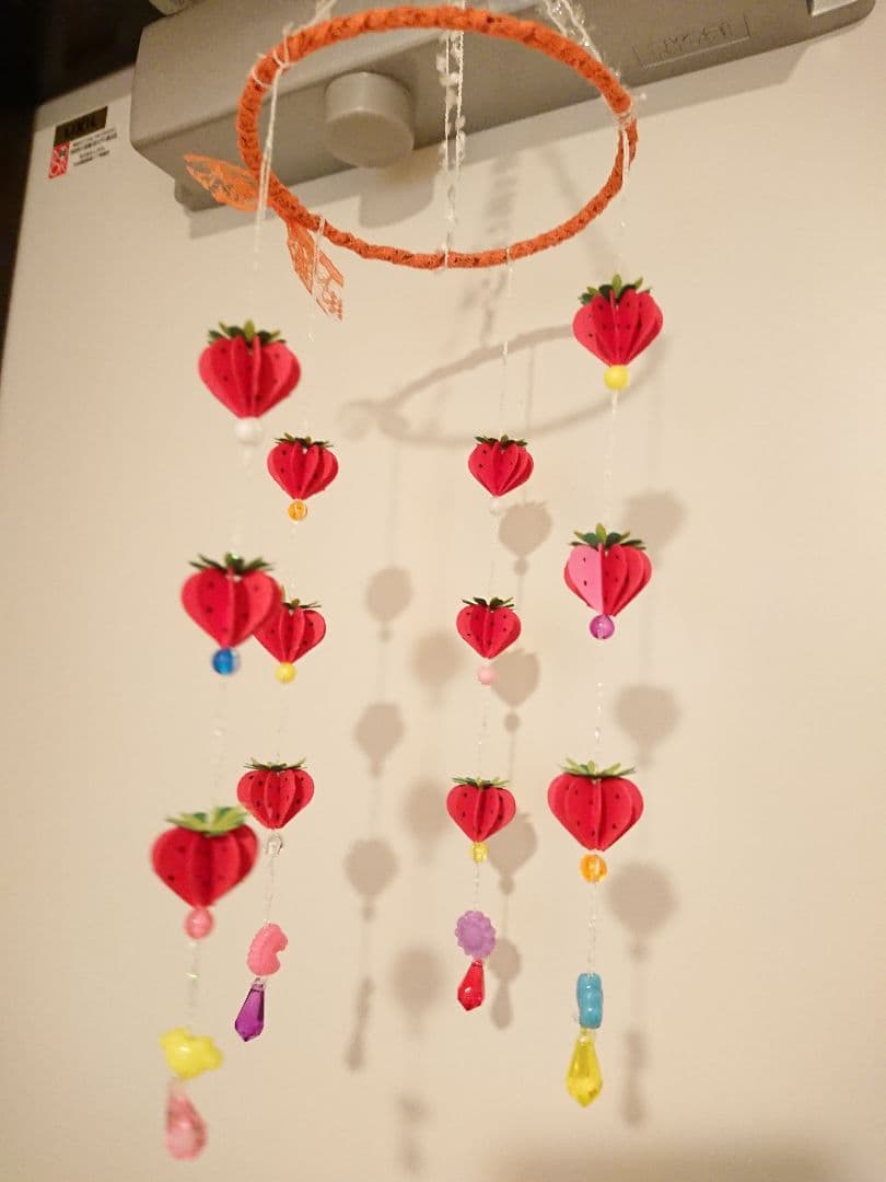 いちごがいっぱい モービル インテリア