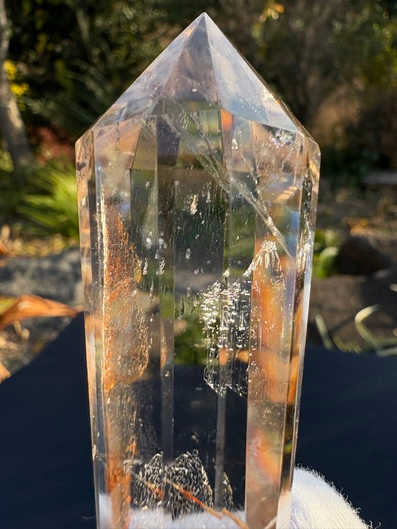 ❤️超レア9cm 虹入り浮く紋　高品質レムリアンシード　12面体ヴォーゲルワンド