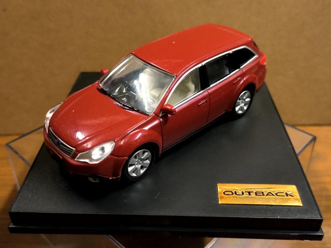 非売品 特注 1/43 スバル レガシィ アウトバック ミニカー 4代目 BR系