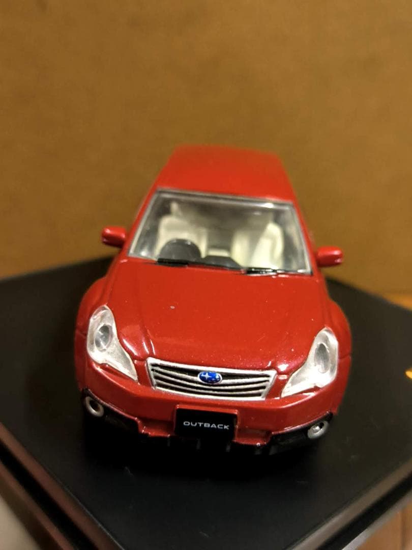 非売品 特注 1/43 スバル レガシィ アウトバック ミニカー 4代目 BR系