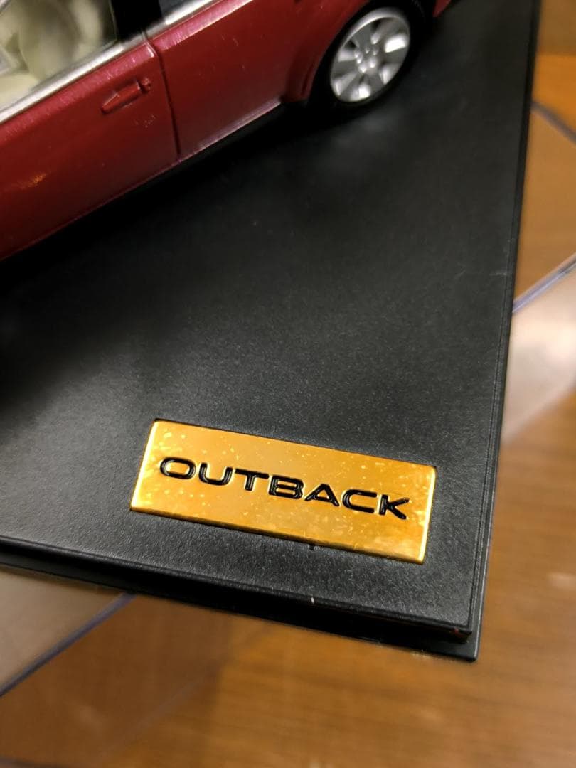 非売品 特注 1/43 スバル レガシィ アウトバック ミニカー 4代目 BR系