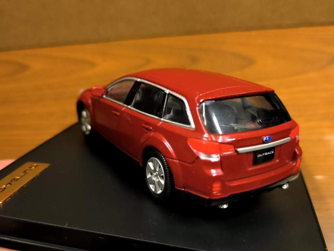 非売品 特注 1/43 スバル レガシィ アウトバック ミニカー 4代目 BR系