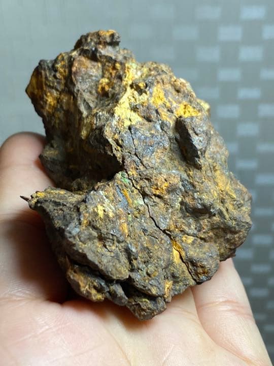 パラサイト隕石　253g セリコ隕石原石　希少　Bigサイズ メテオライト