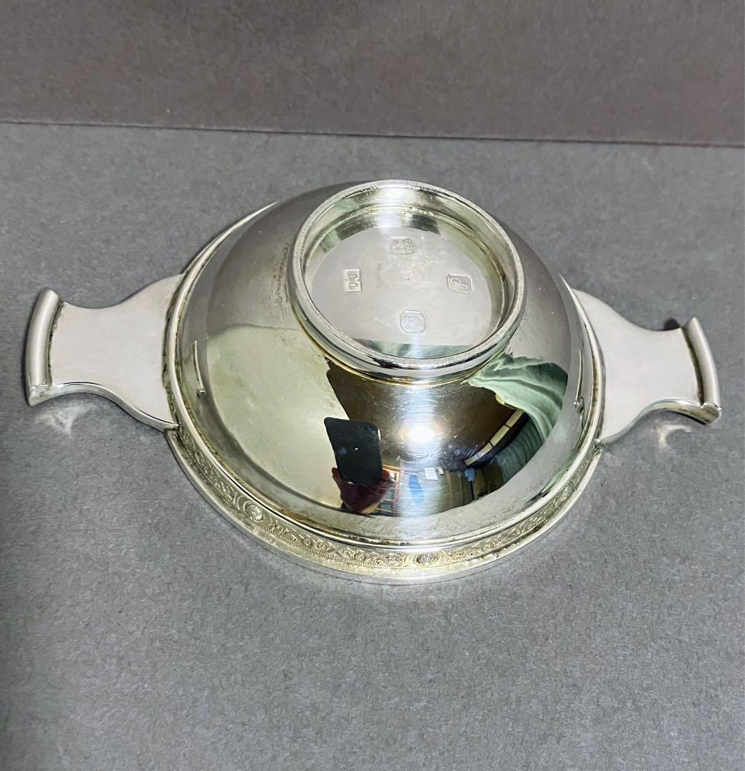 スターリングシルバー ボンボンディッシュ 小皿 小物入れ 英国製