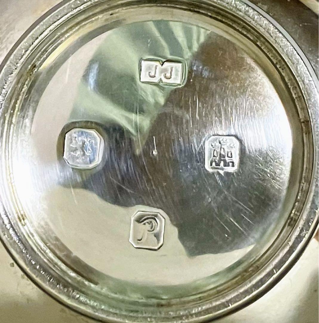 スターリングシルバー ボンボンディッシュ 小皿 小物入れ 英国製