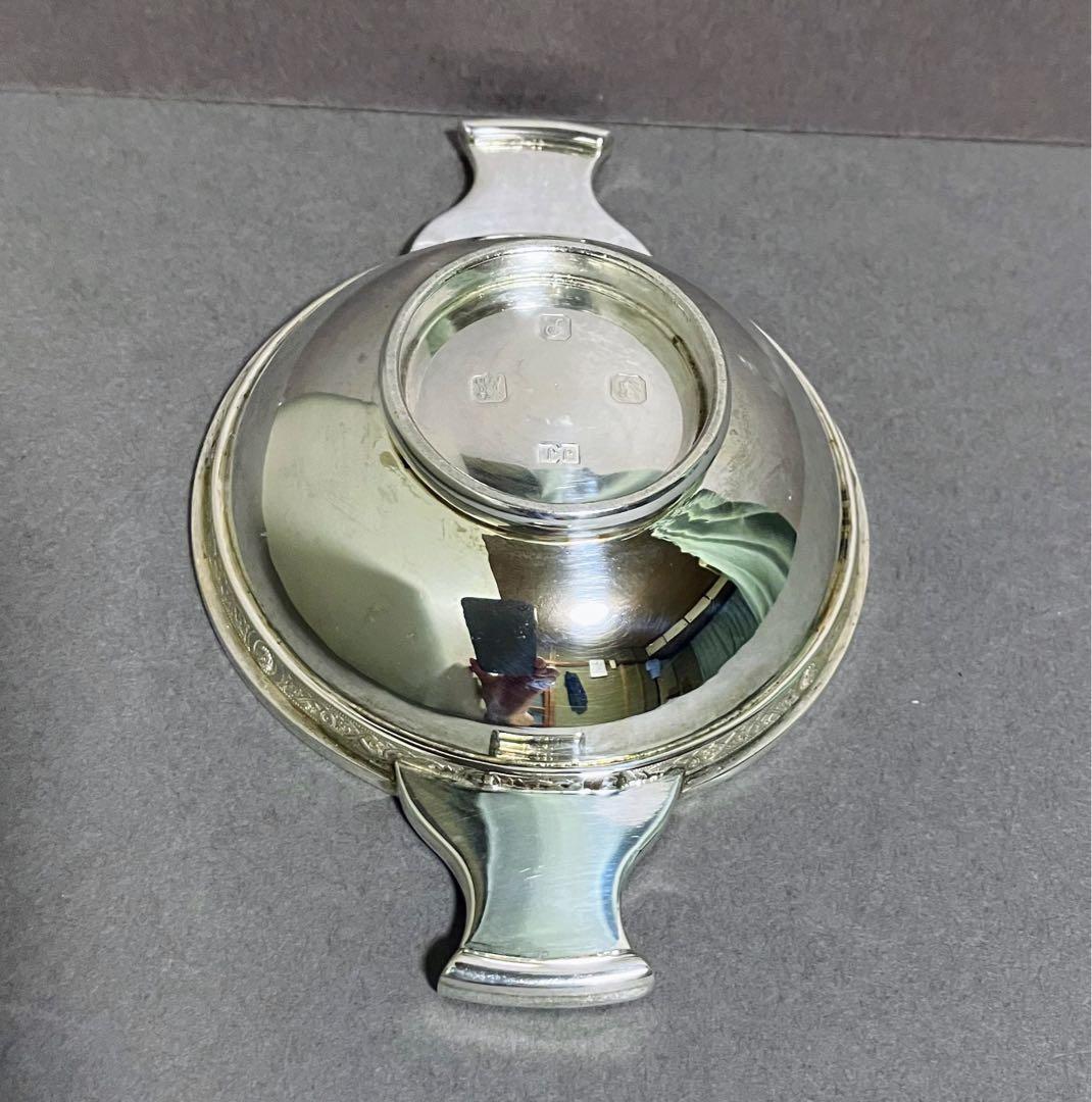 スターリングシルバー ボンボンディッシュ 小皿 小物入れ 英国製