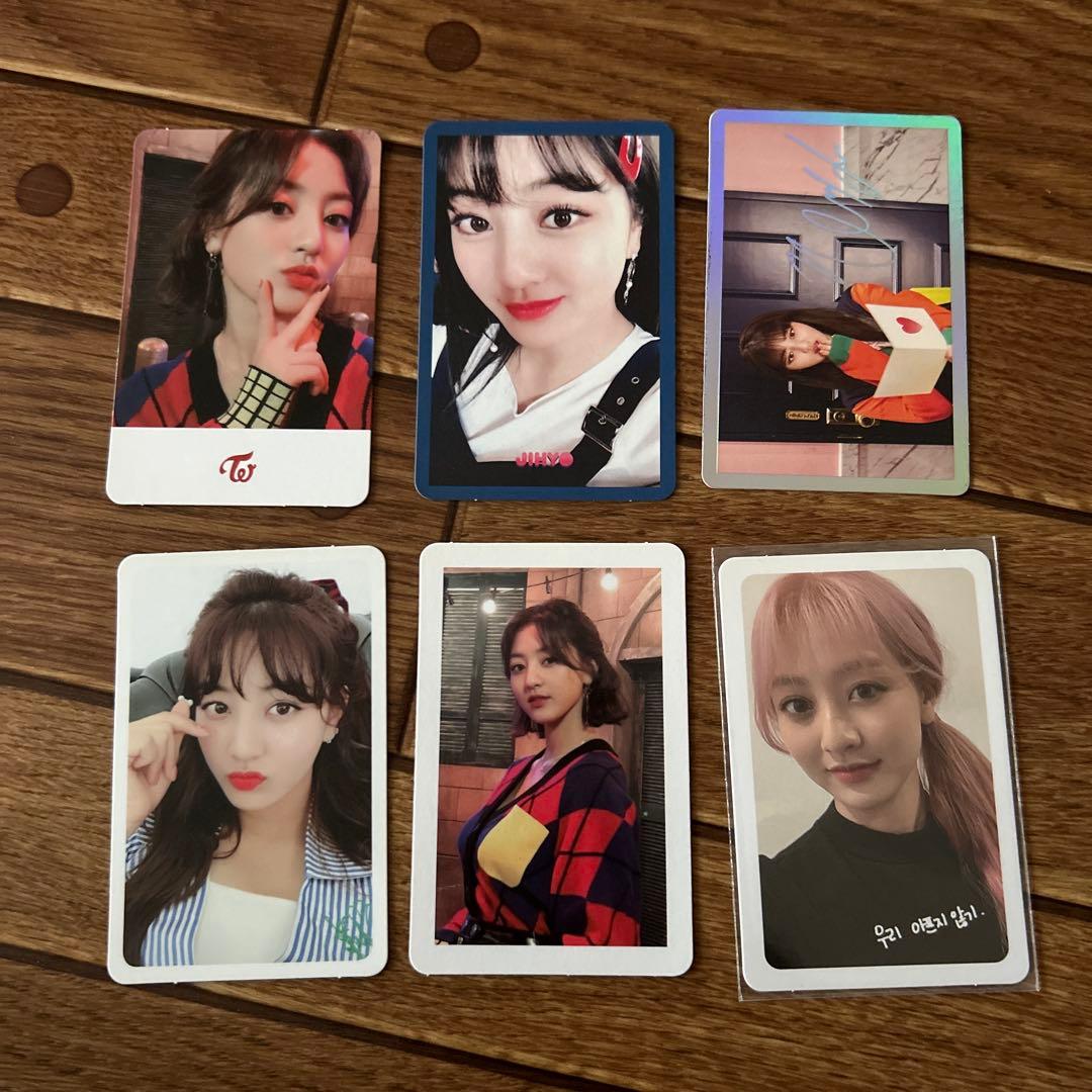 twice ジヒョ トレカ まとめ売り - メルカリ