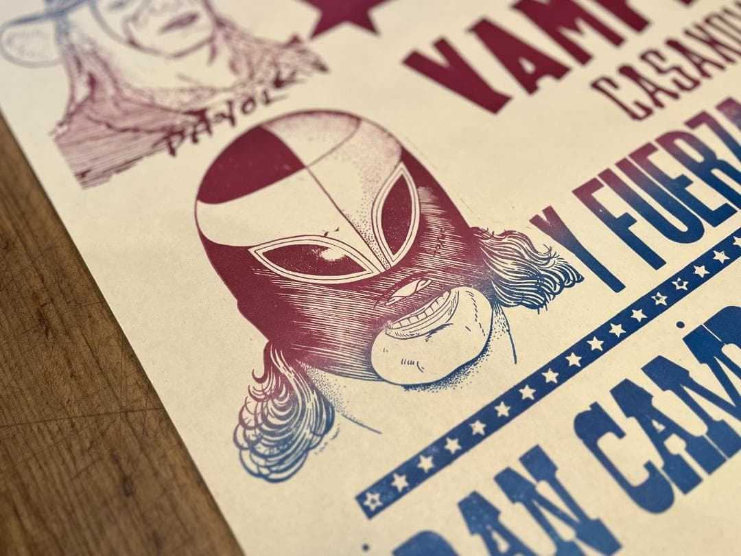 希少☆1987年／ルチャリブレ／メキシカンプロレス／ヴィンテージ／興行