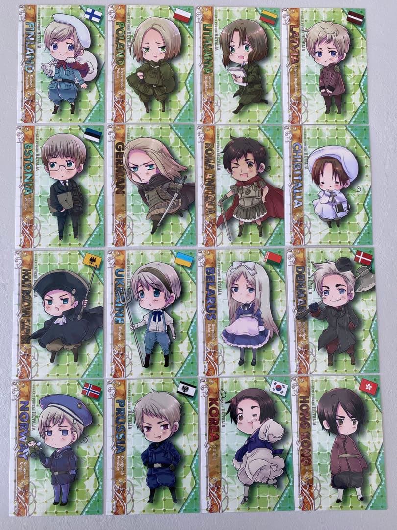 Axis Powers ヘタリア トレーディングカード 54枚セット