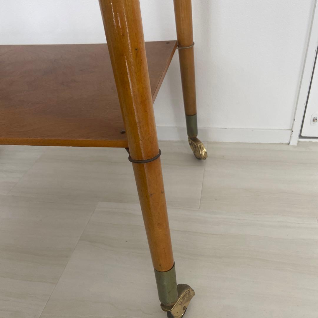 5%引きプロモーション中！値下げ中！フランス　アンティークレトロカウンターワゴン