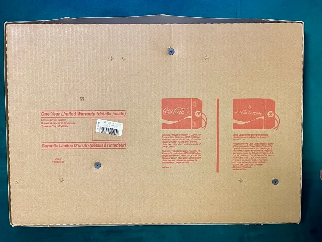 レア ヴィンテージ コカコーラ ダイナー 時計 Coca-Cola CLOCK