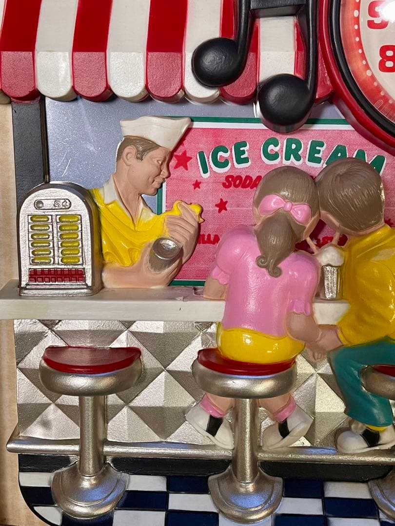 レア ヴィンテージ コカコーラ ダイナー 時計 Coca-Cola CLOCK