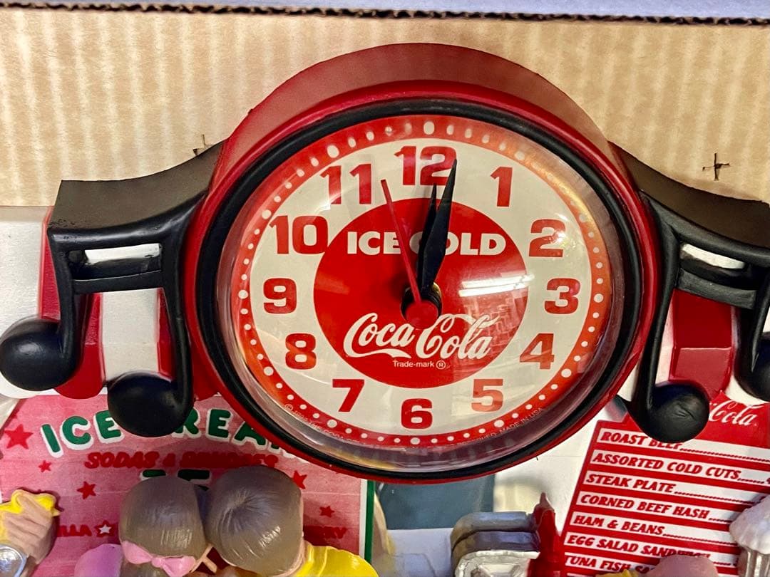 レア ヴィンテージ コカコーラ ダイナー 時計 Coca-Cola CLOCK