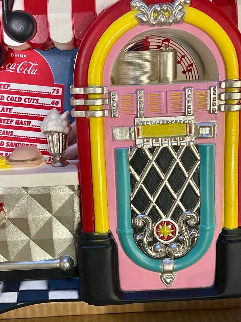 レア ヴィンテージ コカコーラ ダイナー 時計 Coca-Cola CLOCK