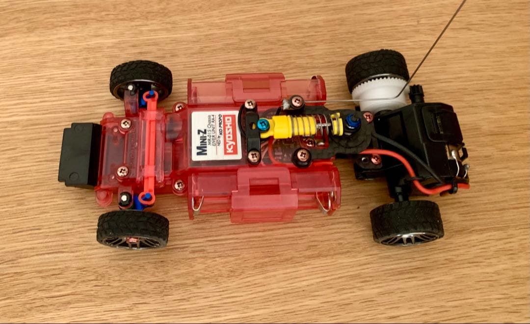 MINI–Z ミニッツ コルベット　パトカー　カスタム　カーボン　アルミ