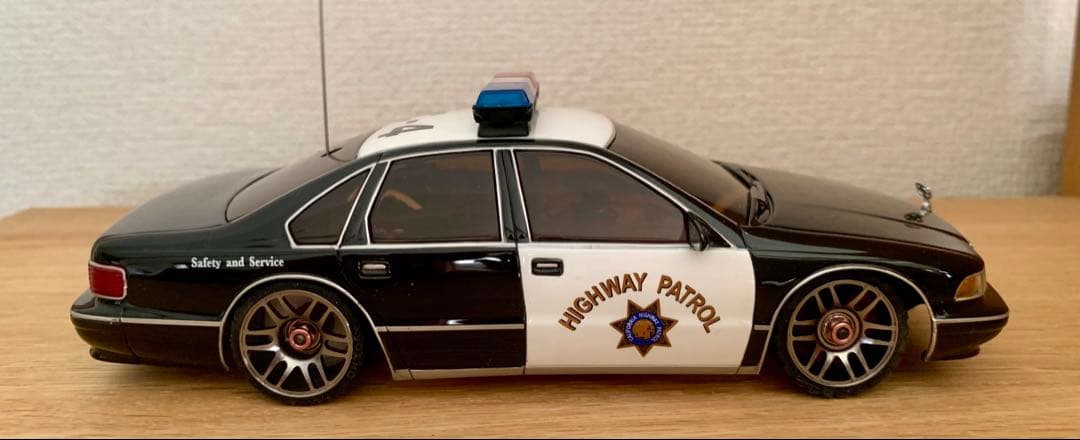 MINI–Z ミニッツ コルベット　パトカー　カスタム　カーボン　アルミ