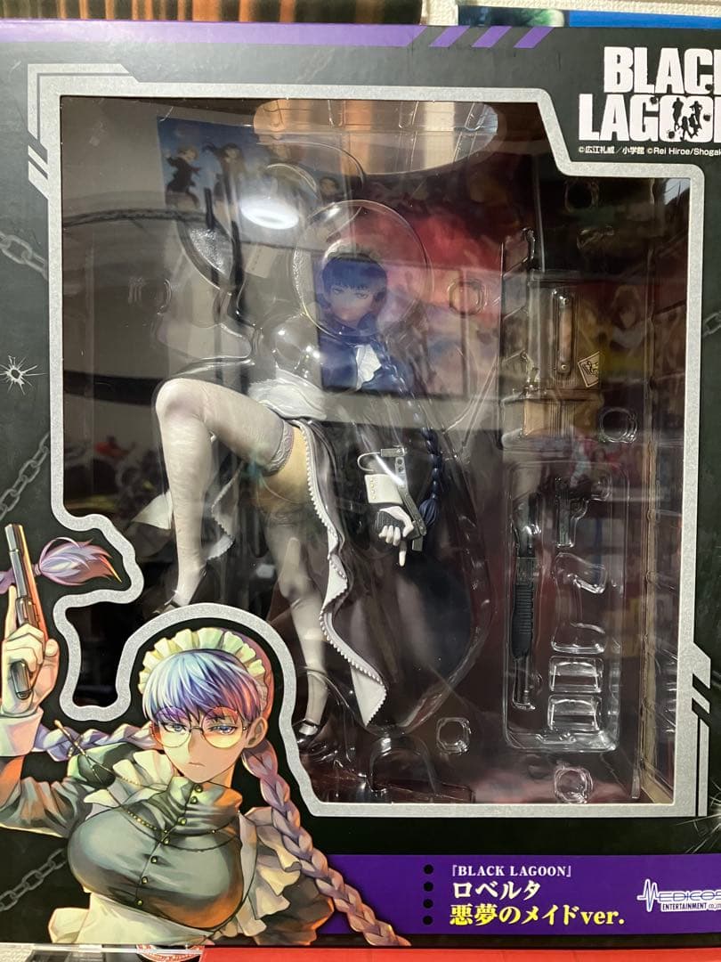 BLACK LAGOON ロベルタ 悪夢のメイドVer. 特典パーツ付属 特典付き】『BLACK LAGOON』ロベルタ 悪夢のメイドVer. / MEDICOS