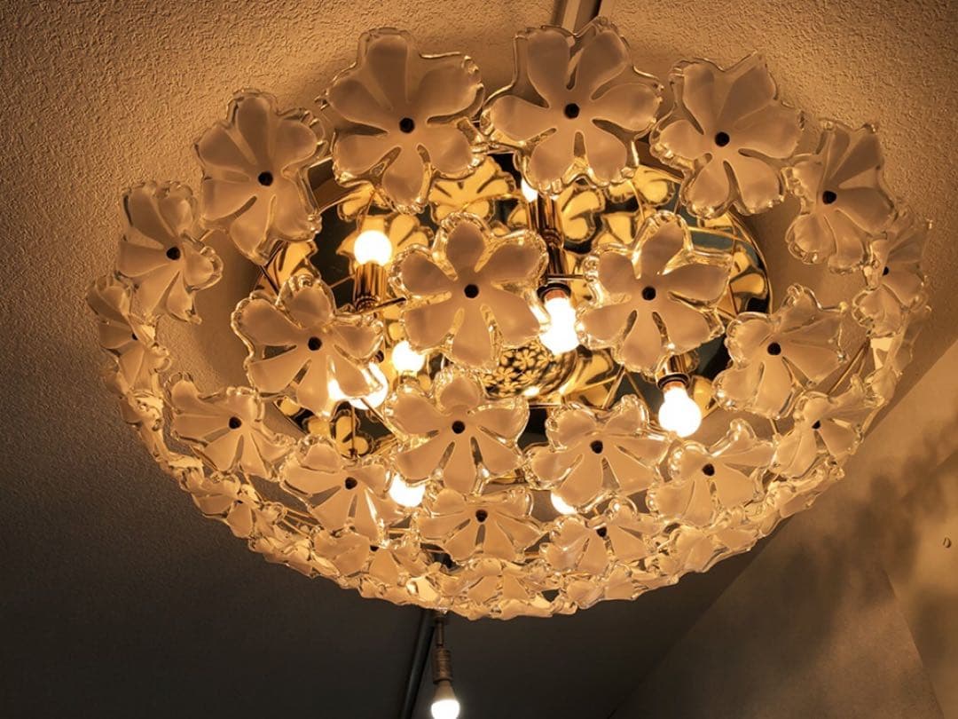 BLOOM ブルーム シーリングライト プルメリア シャンデリア 5灯