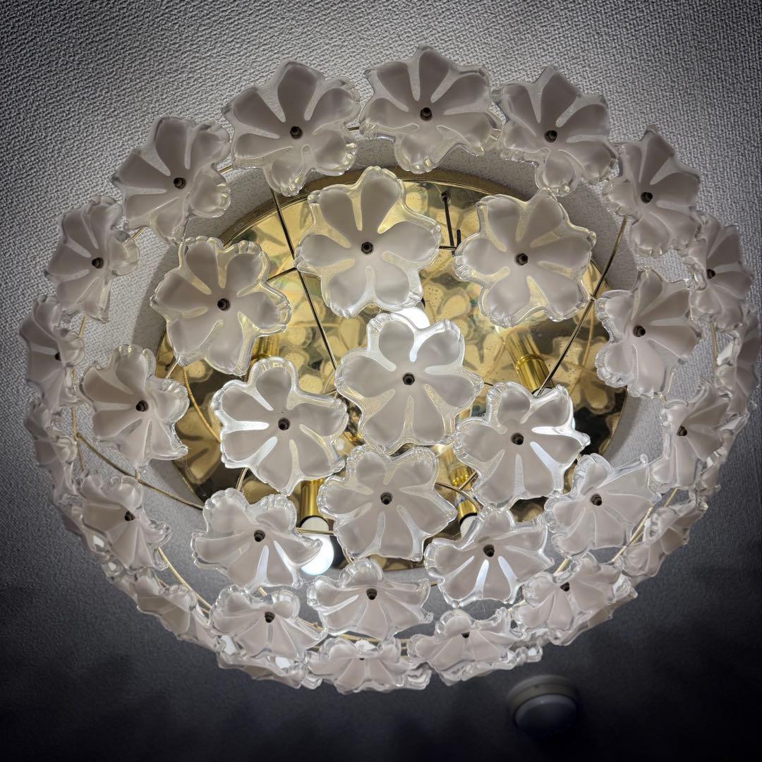 BLOOM ブルーム シーリングライト プルメリア シャンデリア 5灯