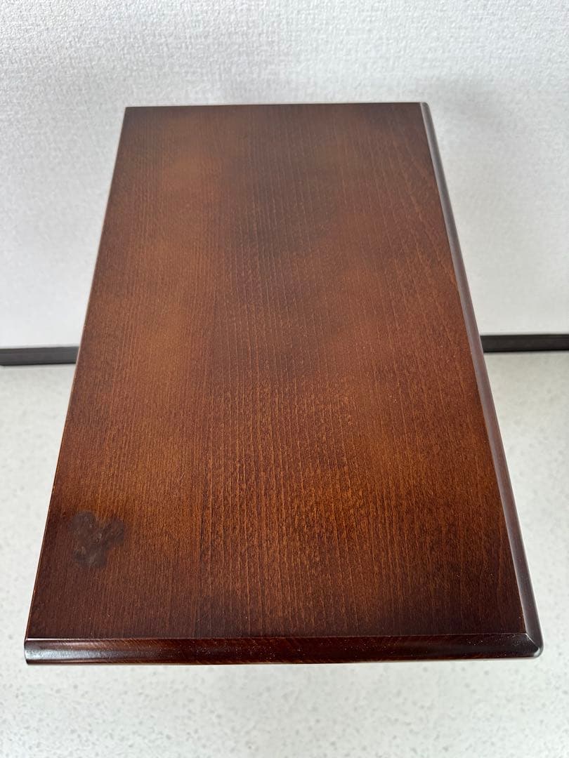 カリモク コロニアル マガジンラック 本棚 電話台 花台 管理No.※i4