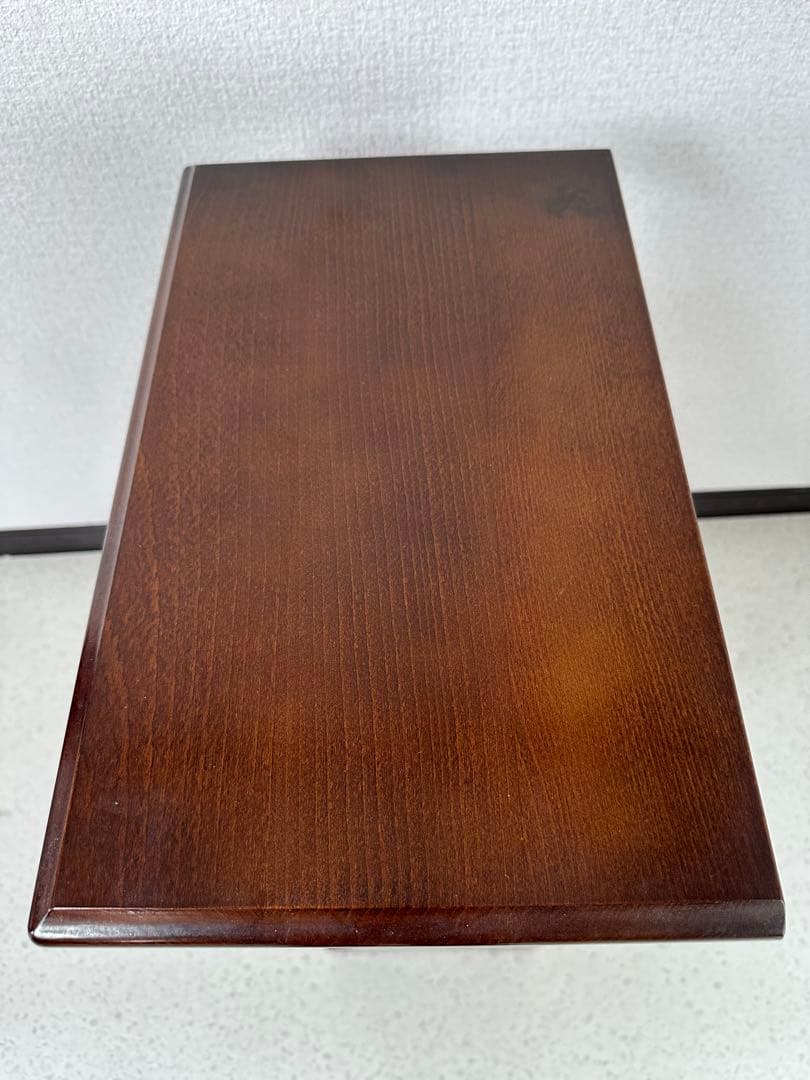 カリモク コロニアル マガジンラック 本棚 電話台 花台 管理No.※i4