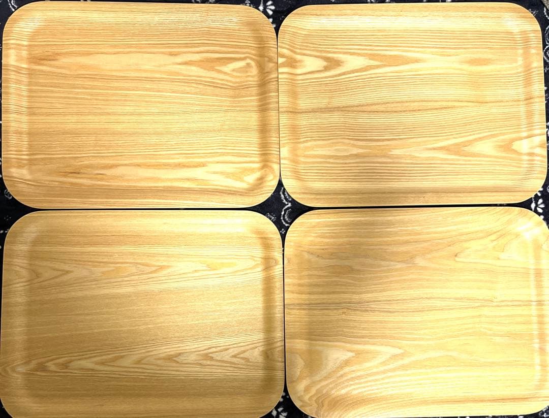 無印良品 MUJI 木製トレー 4枚 廃盤 新品未使用 バラ売り可 送料込み