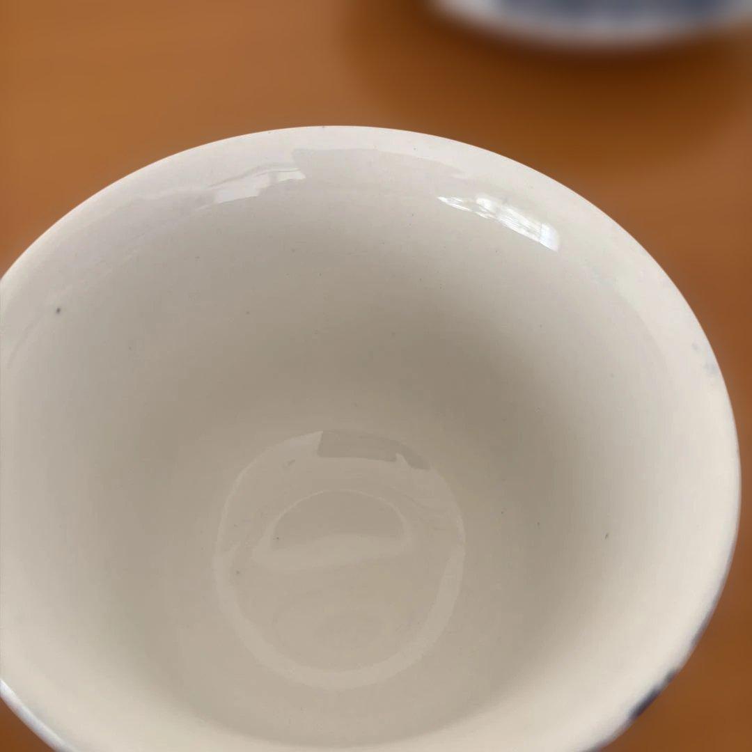 R*a様 ブルーキャリコ/Burleigh カップソーサー/ボウル✖️2/プレー