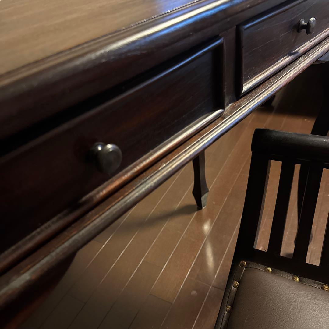 ちか　　　　アジアンデスク　テーブル&イス