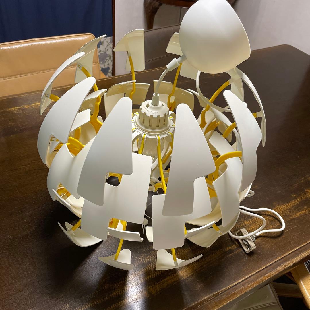 希少　イエロー　IKEA イケア　照明 ペンダントライト 　ps 2014