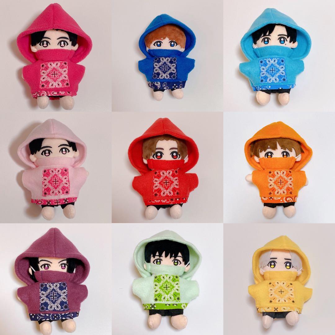 Hey!Say!JUMPぬいぐるみ衣類 カラーバージョン - メルカリ