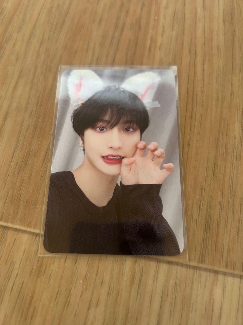 ATEEZ ソンファ makestar 特典 トレカ 猫耳 白猫 - メルカリ