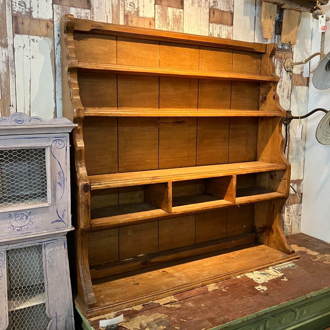 ヴィンテージ ブックシェルフ　本棚　オープン　ラック