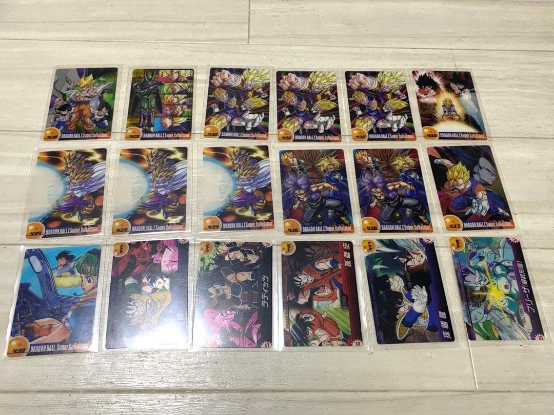 ドラゴンボール 森永 ウエハースカード 3Dあり 66枚セット まとめて