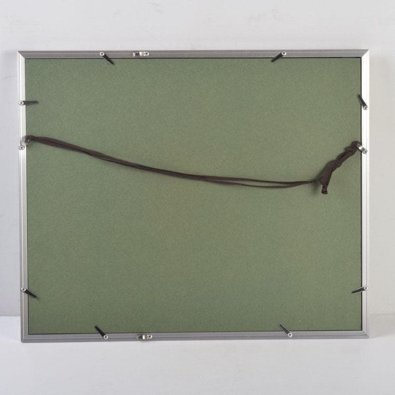 輪島塗　角野岩次作　沈金蒔絵　「昇陽松」　飾額　共箱　C　8660A