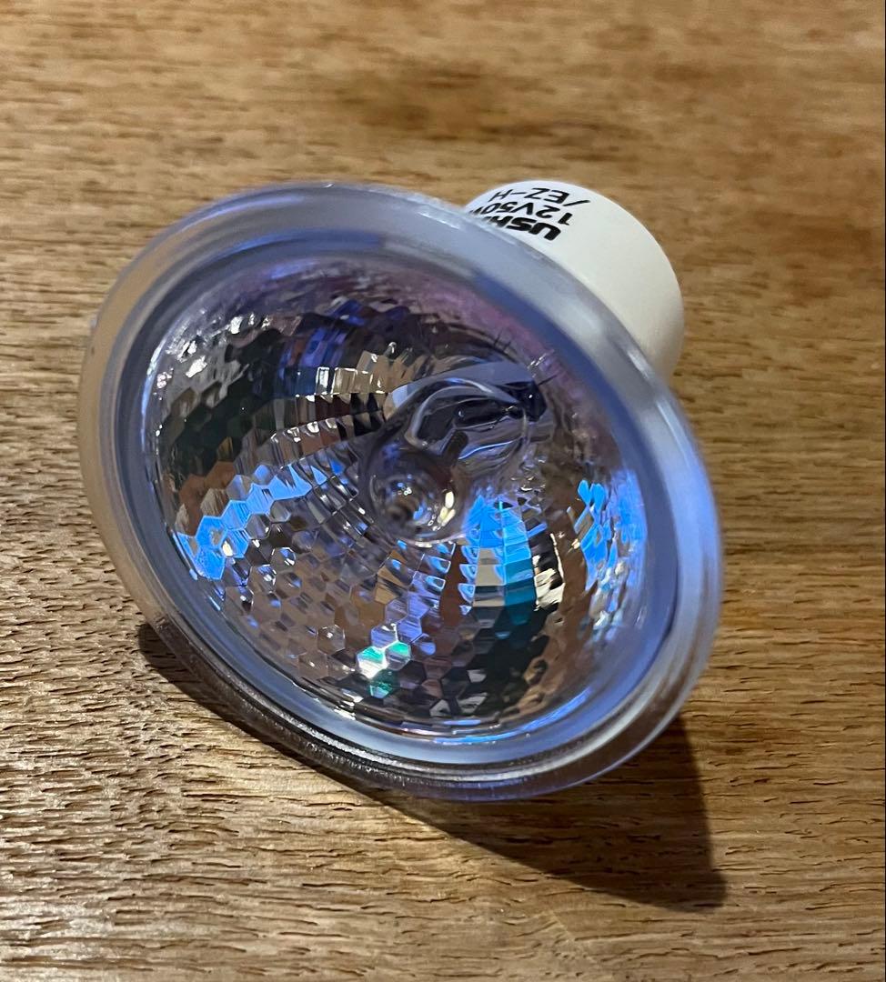 ユキUSHIO JR50 ハロゲン　EZ10 75W 12V 10個セット