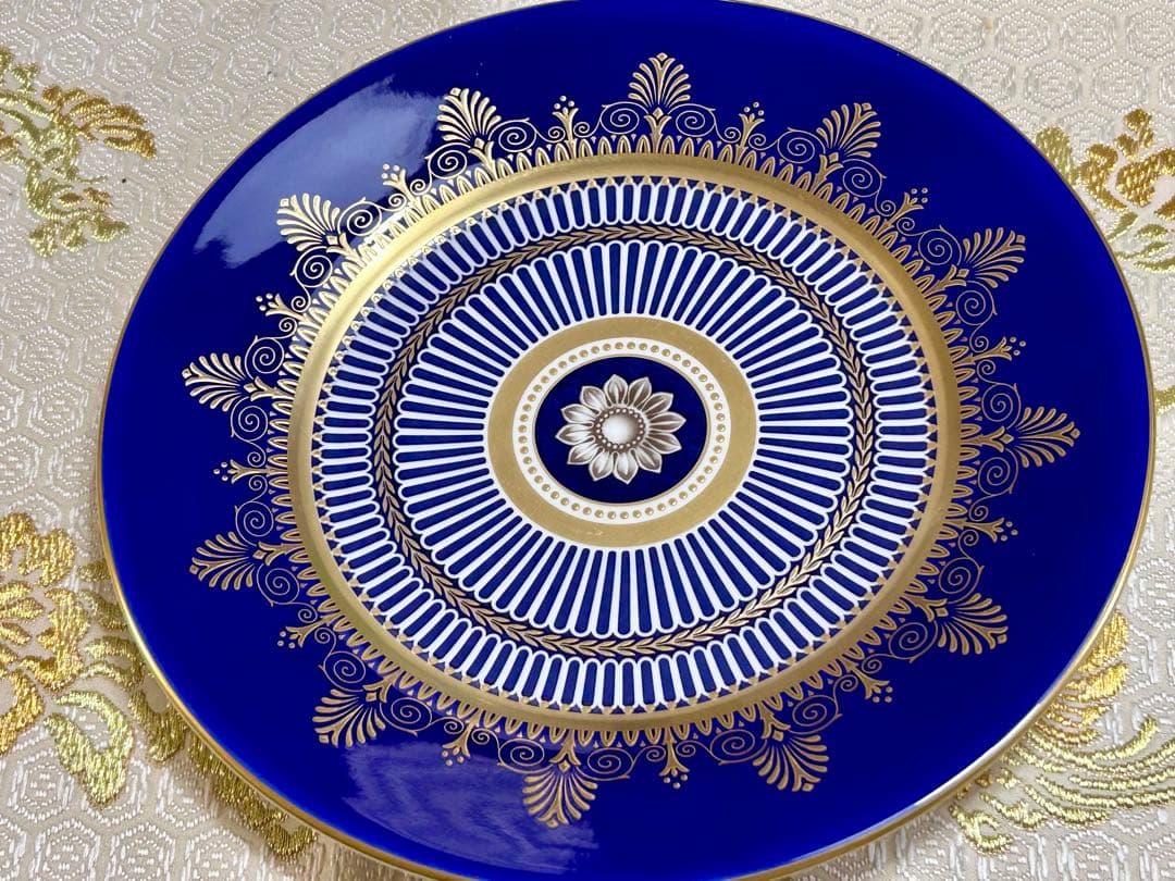 ウェッジウッド　アンセミオンブルー　20cm皿2枚セット