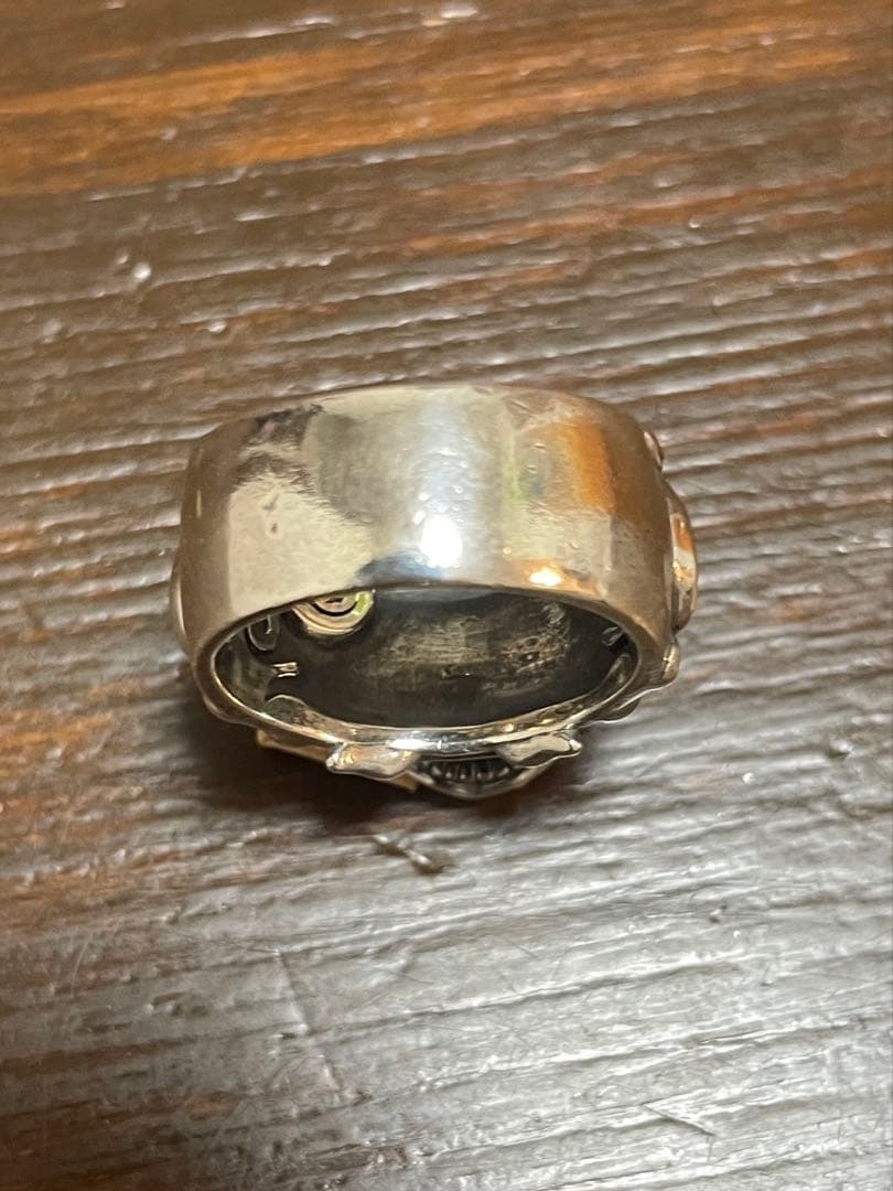 かすう工房　獅子リング　おおよそ25号