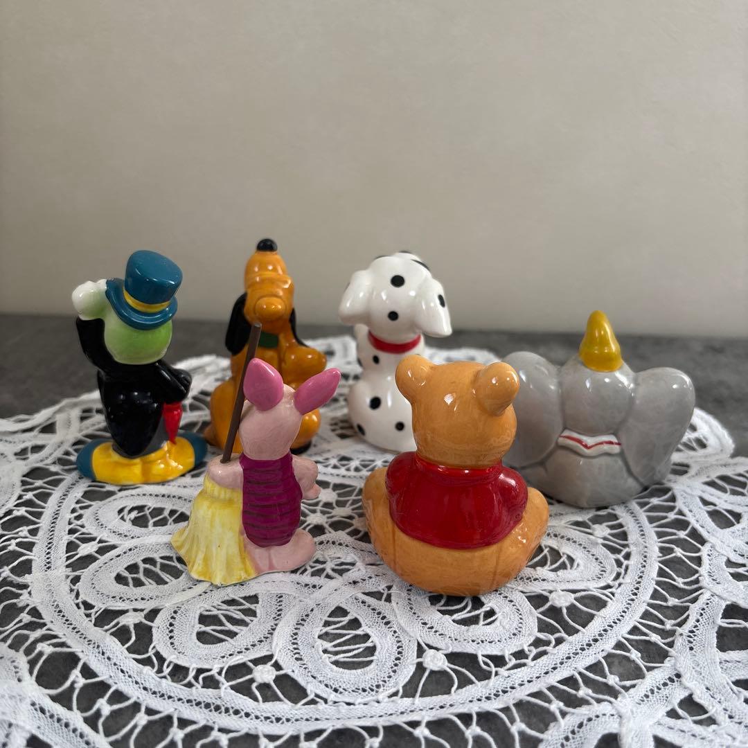 東京ディズニーランド　陶器 置物　18個　まとめてセット　レトロ　ヴィンテージ