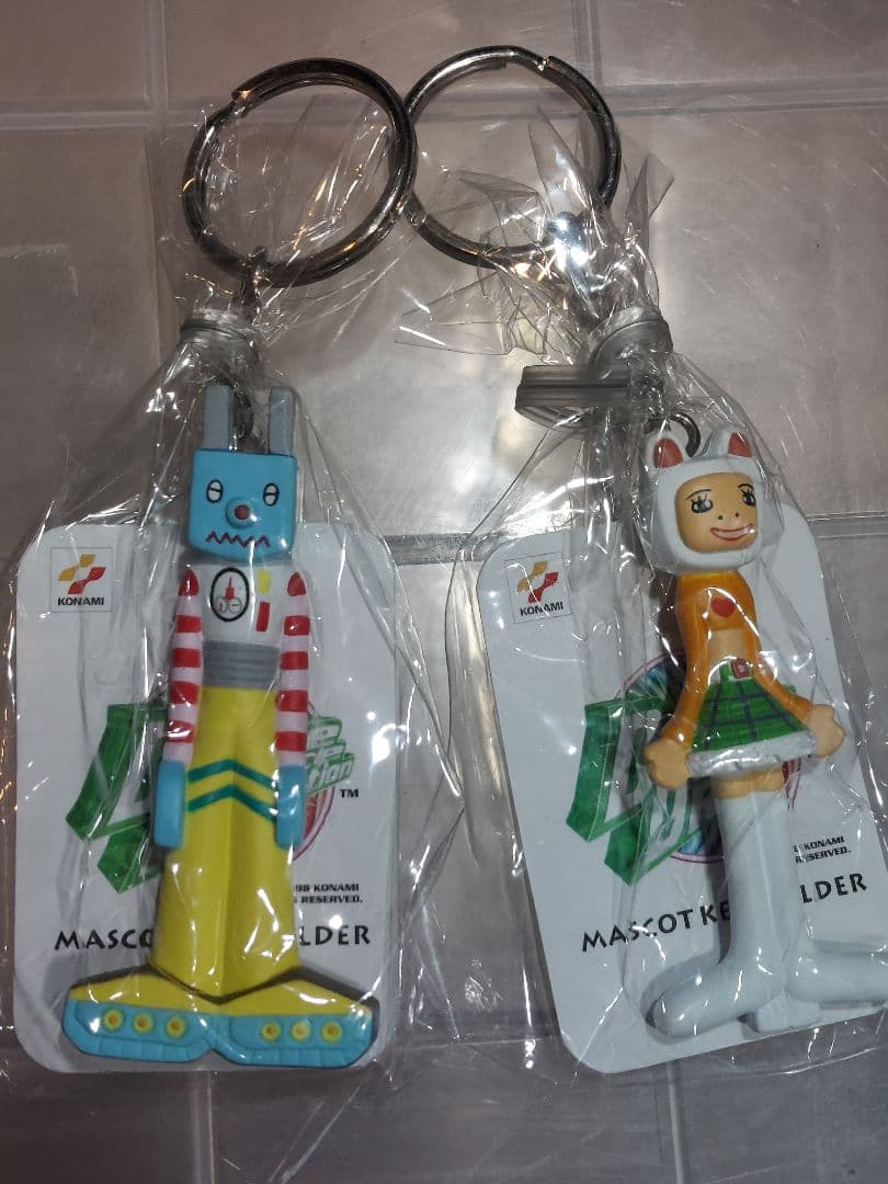 プライズ ダンスダンスレボリューション キーホルダー 4種セット