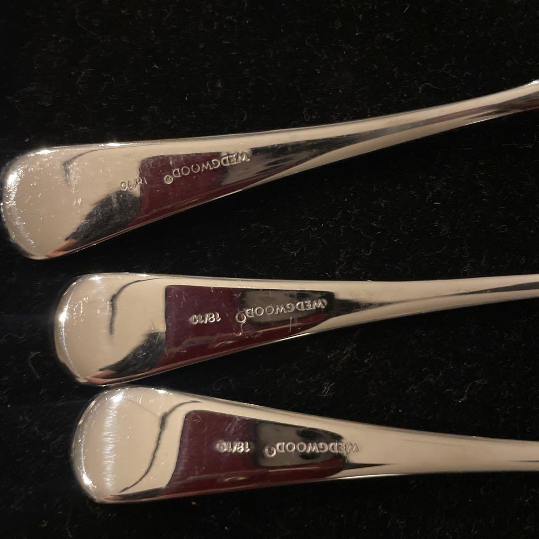ウェッジウッド カトラリー　デザートスプーン　デザートフォーク 6本