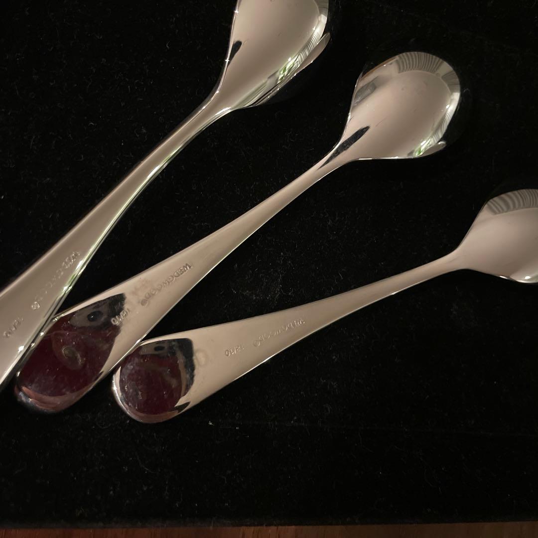 ウェッジウッド カトラリー　デザートスプーン　デザートフォーク 6本