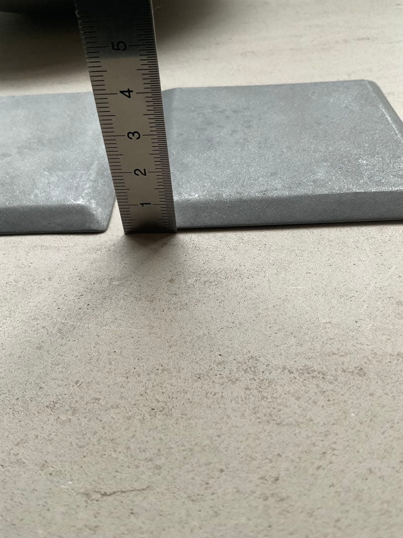 渡辺遼　造形作家　金工作家　アルミニウム　お皿と平皿2枚セット