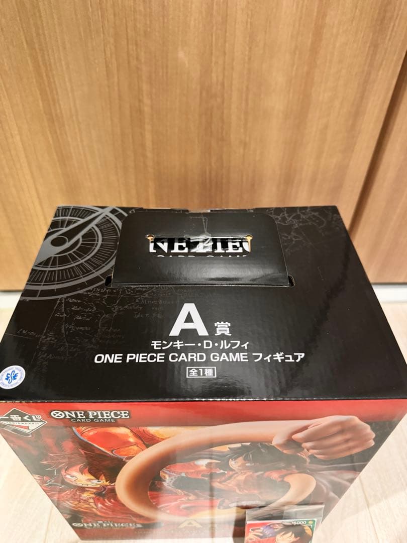 ONE PIECE モンキー・D・ルフィ A賞 フィギュア、プロモカード