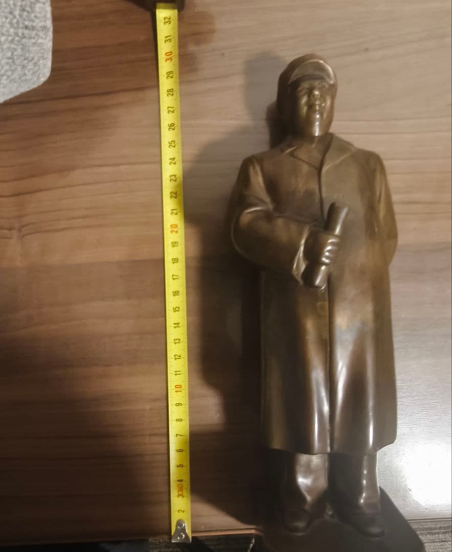 毛沢東 銅像 オブジェ 文化大革命 1966年 30 センチ インテリア