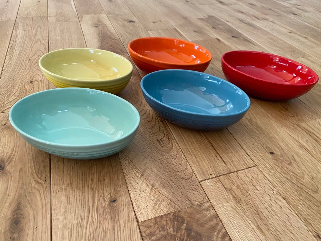 未使用品　LE CREUSET カラフルボウルセット　5皿セット　ルクルーゼ