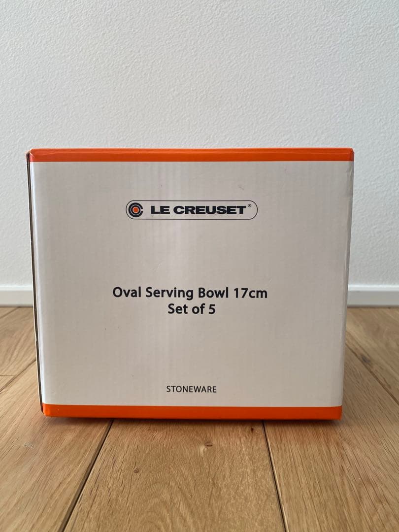 未使用品　LE CREUSET カラフルボウルセット　5皿セット　ルクルーゼ