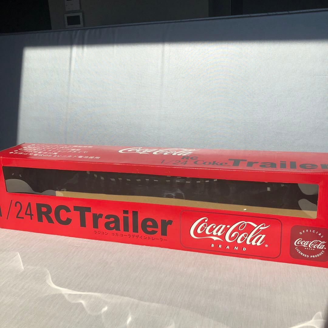 コカコーラ トレーラー ラジコン 120th 1/24 ベンツ レトロ 希少