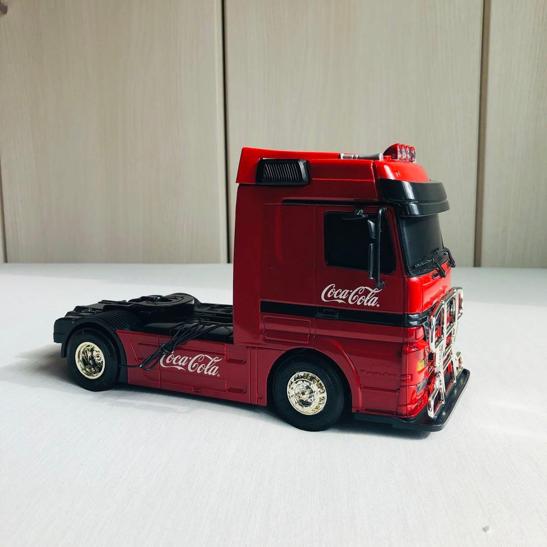 コカコーラ トレーラー ラジコン 120th 1/24 ベンツ レトロ 希少