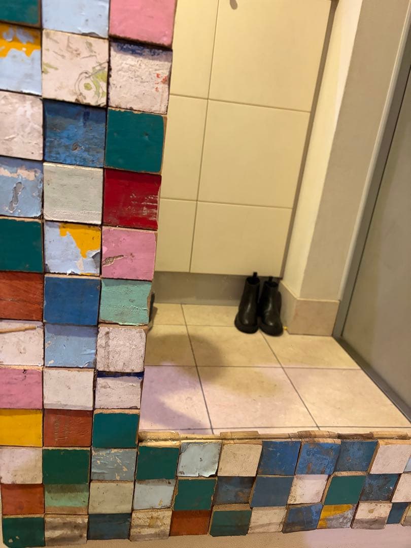 ボート古材の壁掛けミラー