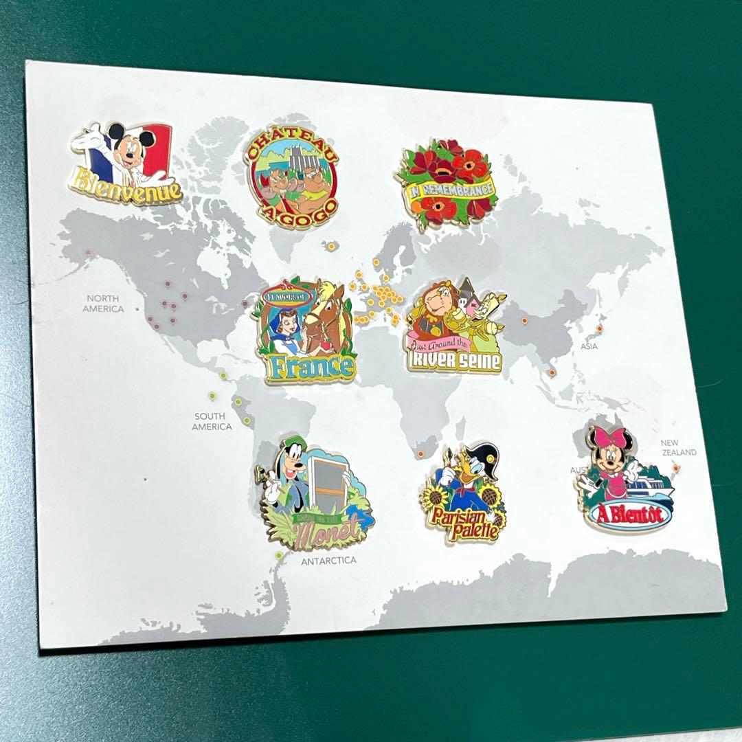 激レア・希少】アドベンチャーバイディズニー ピンバッジ セーヌ川